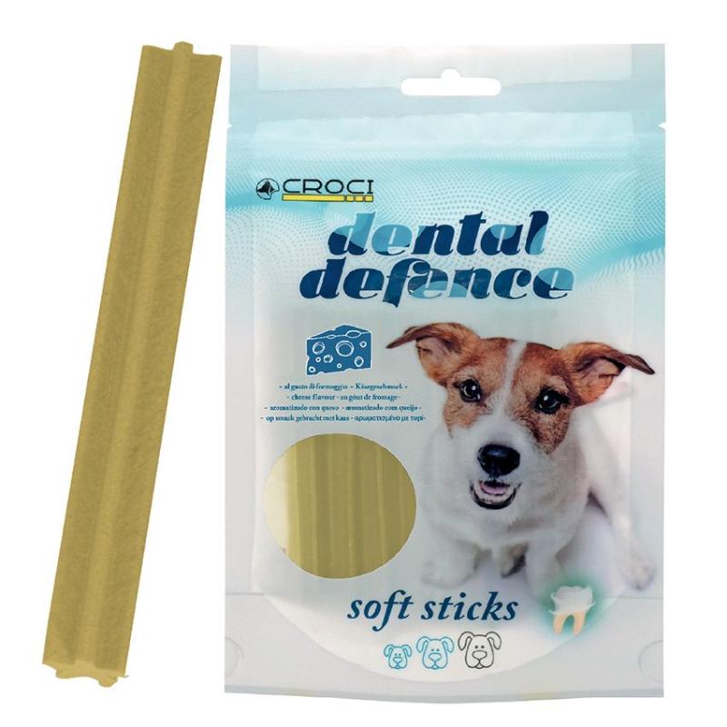 Dentálne tyčinky Dental Defence Soft Sticks Cheese